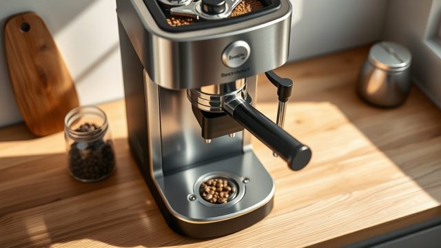 Breville Barista Express Impress Grinder Burr Alignment for Consistent Grind