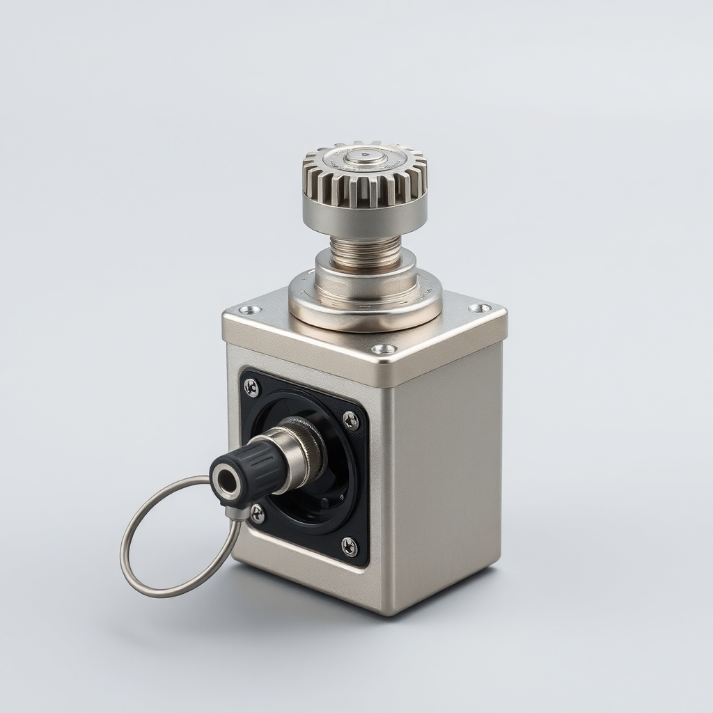<clean photorealistic photo of a BrewWise Thermoblock with its outer shell removed